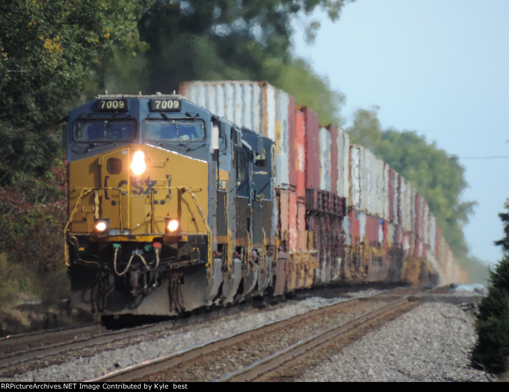 CSX 7009 on I169